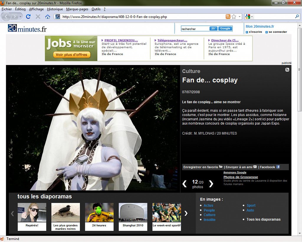 Site internet de 20minutes.fr
